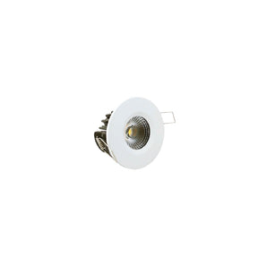 COB Downlight 3W 6500K 4cm White Aluminum MD3