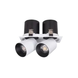 Adjustable Downlight Pull Out Single Head 24W 3000K 9x18cm