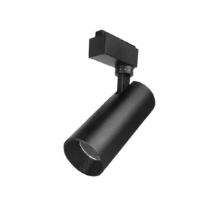 Adjustable Cylindrical Track Light 30W 6500K Black MD3