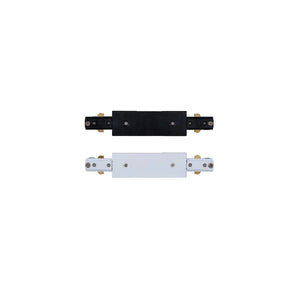 Track Light Rail Connector 180ç White