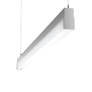 3D White Pendant LED Linear Light Opal 50W 6500K 120x7cm