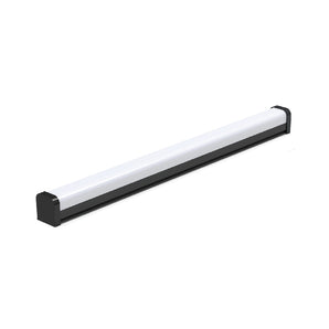 Black Surface Mounted LED Linear Light Opal 50W 4000K 120x8cm