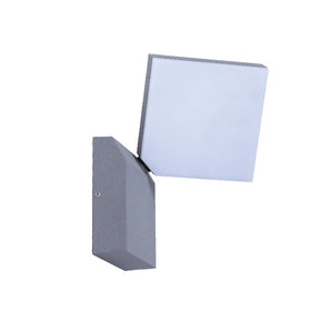 Outdoor LED Gray Wall Light Opal 12W 3000K IP54 MD311