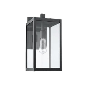Outdoor LED Clear Glass Wall Light IP54 E27 WN2