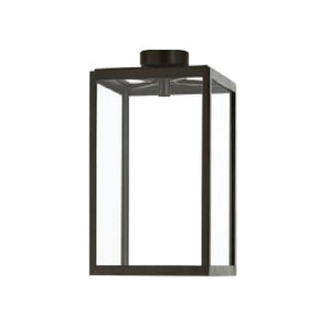 Outdoor LED Pendant Light Clear Glass IP54 E27 PN1