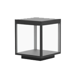 Outdoor LED Gate Light Clear Glass With E27 Base IP54 SN1