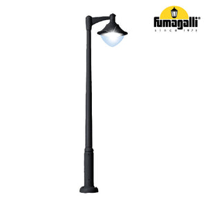 Garden Pole Lighting, EKTOR 2500 MIDIPILAR/VIVI 400 1L 30W 275 cm Base E27 IP65 CCT.
