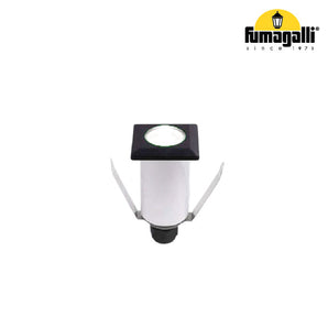Inground Lighting, ALDO SQUARE 1.7W 3000K 11x5 cm Base G9 IP67.