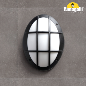 Bulkhead Lighting, DANZI-GR, 33.8x24.5x9 cm E27 Base IP66