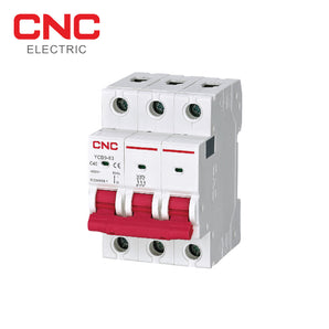 MCB, 3P, 40A, 6KA, 230/400V, 50/60HZ