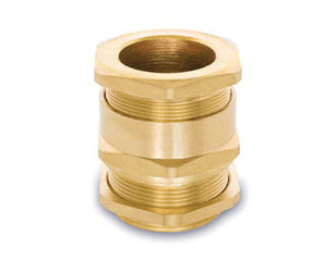 BRASS UNARMOURED CABLE GLAND A2 TYPE 16L SIZE