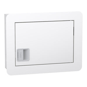 Distribution board, DBSeT, 8 module, 100 A, 2+6 ways, flush mount