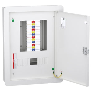 VTPN Distribution board, DBSeT, 24 module, 125A Modular incomer, IP41, Flush