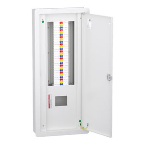 VTPN Distribution board, DBSeT, 54 module, 250A NSX incomer, IP41, Flush
