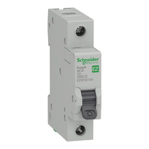 Easy9 miniature circuit breaker- 1P - 6 A - C curve - 6000 A - 230 V