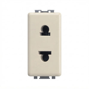 Socket euroamerican standard 2P - 16A - 127/250Vac BT-A5025R