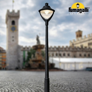 Garden Pole Lighting, EKTOR 2500/ BEPPE400 30W 306x48 cm IP65 CCT