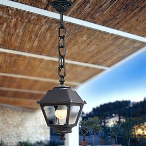 Garden Lantern Lighting, SICHEM/MARY 78x18 cm E27 Base IP55.