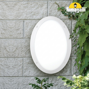 Bulkhead Lighting, DANZI 33.8x24.5x9 cm E27 Base IP66.