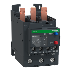 Thermal overload relay, TeSys Deca, 690VAC, 23 to 32A, 1NO+1NC, class 10A, EverLink screw terminals