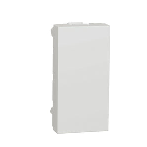 Blind cover, New Unica, 1 module, white