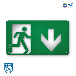 PHILIPS - EMERGENCY RAZOR DOWN LEGEND STICKER, EM136Z ACC.