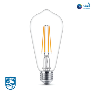 Philips LED Filament Bulb E27 6W 570 lm 3000K ST64