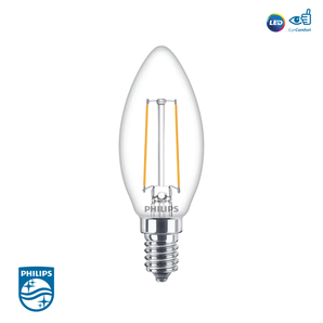 Philips LED Filament Candle E14 4W 400 lm 3000K B35