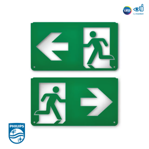 PHILIPS - EMERGENCY RAZOR LEFT AND RIGHT LEGEND STICKER, EM137Z ACC.