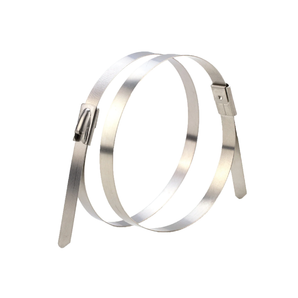 WIDE STAINLESS STEEL CABLE TIE 52 CM X 0.79 CM