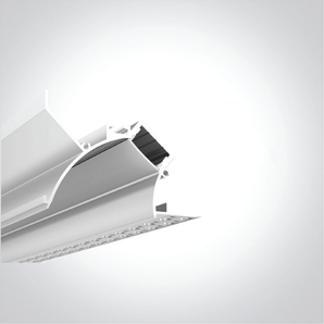 Shadow Gap Aluminum Profile Recessed W=80.7mm D=48.8mm , 3m/Unit