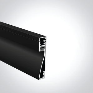 Skirting Board Aluminium Profile H=100mm D=15mm , 3m/Unit