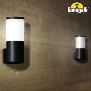 Bollard Lighting, AMELIA WALL 8.5W 2700K 26x11 cm Base E27  IP55