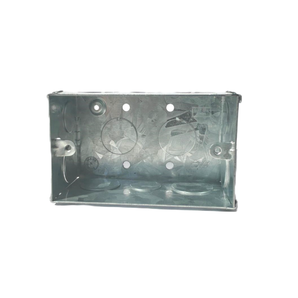 GI Switch Box 100x60x47x1.1 mm Euro Standard
