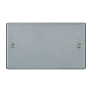 Metal Clad Double, Blank Plate