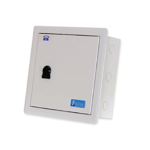 GI Metal Telephone Box Up To 80 Pairs, Flush Mounted 33x30x10