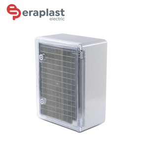 Polycarbonate Enclosure 40x30x17 cm With Transperent Door IP65