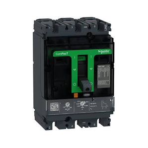 MCCB ComPacT NSX100B, 25kA at 415VAC, TMD trip unit 100A, 3 poles 3d