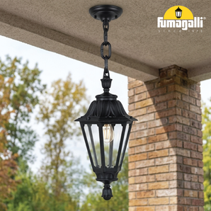 Garden Lantern Lighting, SICHEM/RUT 85x26 cm E27 Base IP55.